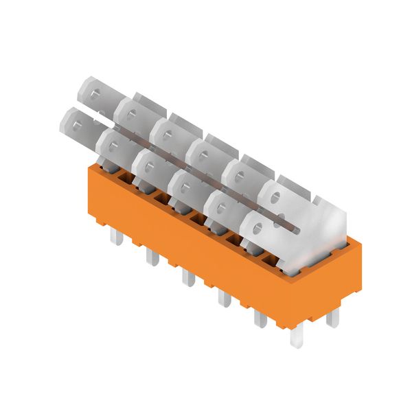 PCB terminal, 5.00 mm, Number of poles: 6, Conductor outlet direction: image 2