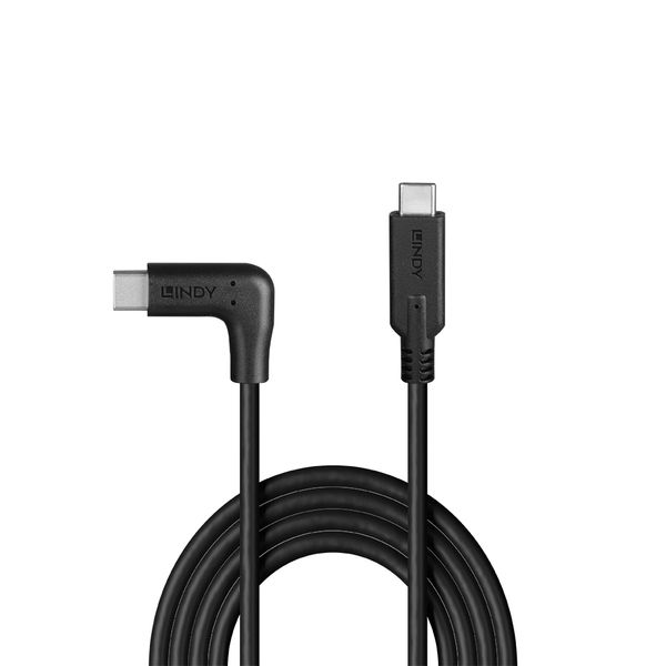 1m USB 3.2 Type C Cable, 90° Right Angle, 10Gbps image 3