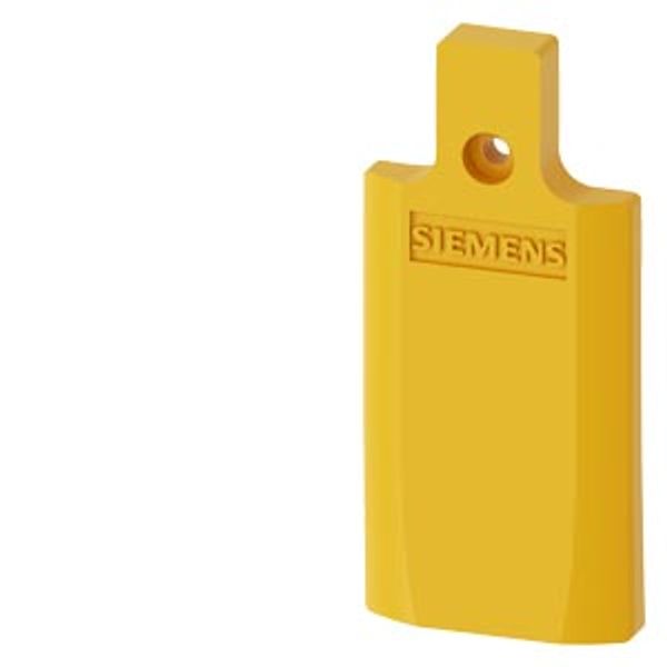 Cover for position switch plastic 3SE52 for encl. EN50047, 31 mm, yellow image 1