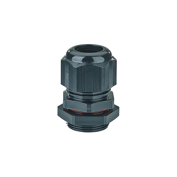 Cable gland Atex, IP66, M32, Black, Ex zone 2 and 22 image 1