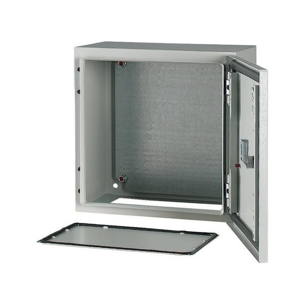 Wall enclosure with mounting plate, HxWxD=300x300x200mm image 4