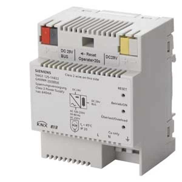 N 125/22 - Power supply unit DC 29 V, 640 mA with additional unchoked output, N 125/22 image 1