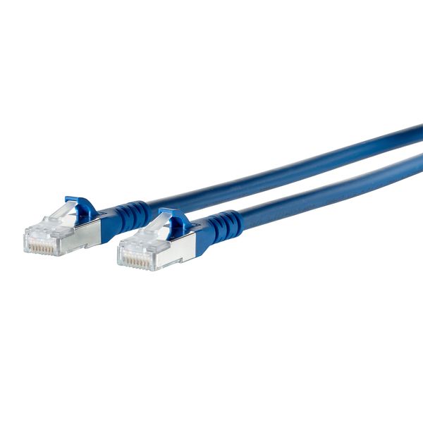 Patch cord Cat.6A AWG 26 50.0 m blue image 1