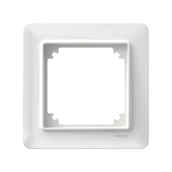 Exxact Basic 1-gang frame white image 3