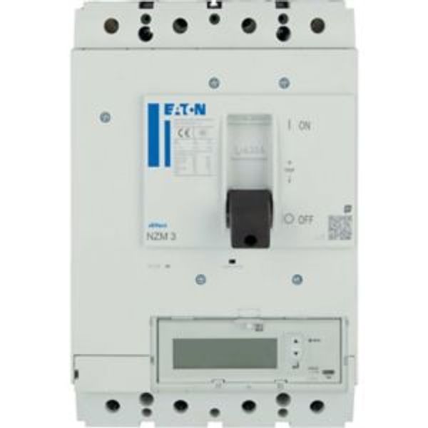 NZM3 PXR25 circuit breaker - integrated energy measurement class 1, 630A, 4p, variable, Screw terminal image 6