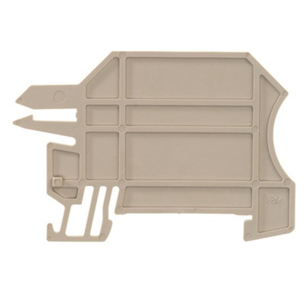 End and partition plate for terminals, End and intermediate plate, 40  image 2