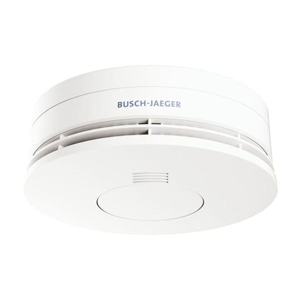6833/01-84 Busch-Smoke AlarmAlarm Detector Smoke studio white Networkable image 6