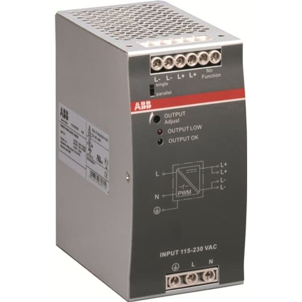 CP-E 48/10.0 Power supply In:115/230VAC Out: 48VDC/10A image 2