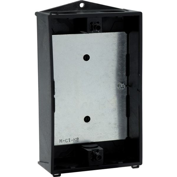 Insulated enclosure, HxWxD=160x100x145mm, +mounting plate image 12