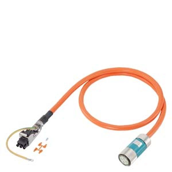 Power cable pre-assembled type: 6FX5002-5CS13 (1FT/1FK/1PH for SINAMICS) 4x 10 6FX5002-5CS13-1FA0 image 1