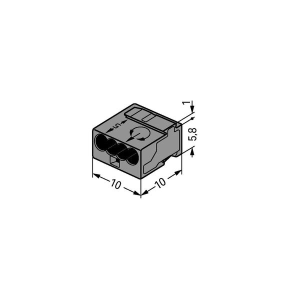 MICRO PUSH WIRE® connector for junction boxes for solid conductors 0.8 image 6