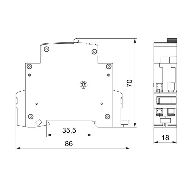 Remote switch, series Amparo, 1 NO, 230VAC image 12