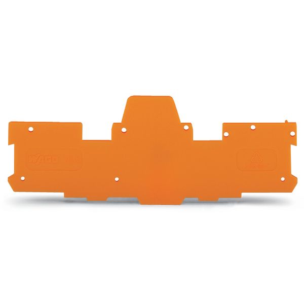 Separator plate 1.1 mm thick oversized orange image 2