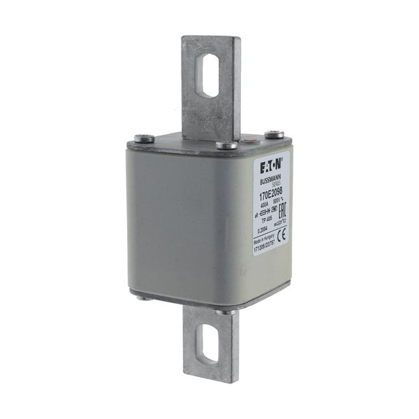 Fuse-link, high speed, 400 A, AC 500 V, 55 x 55 x 140 mm, aR, IEC, with indicator image 9