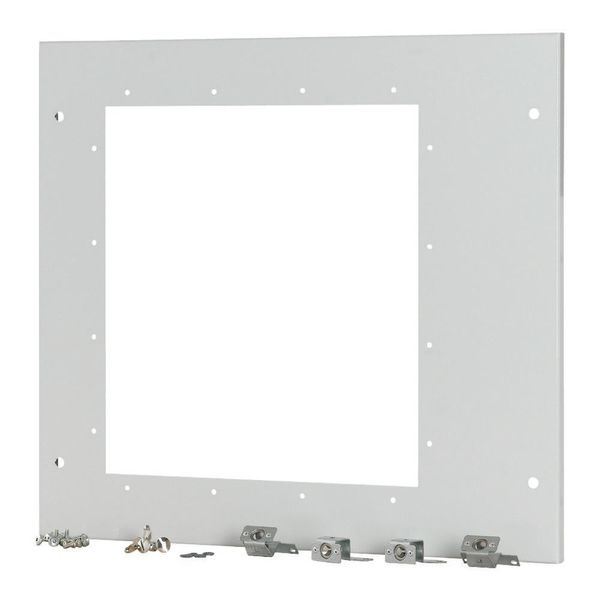 Front cover for IZMX40, withdrawable, HxW=550x600mm, grey image 5