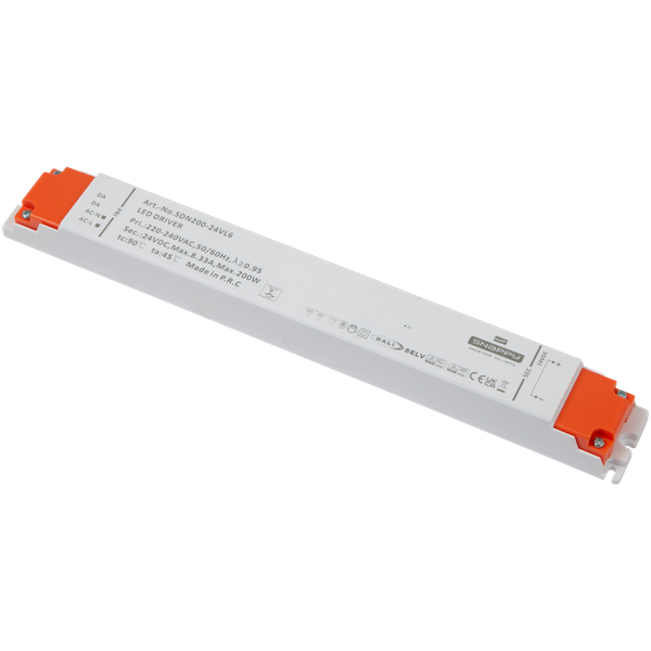 200W 24V DALI Dimmable Driver image 1