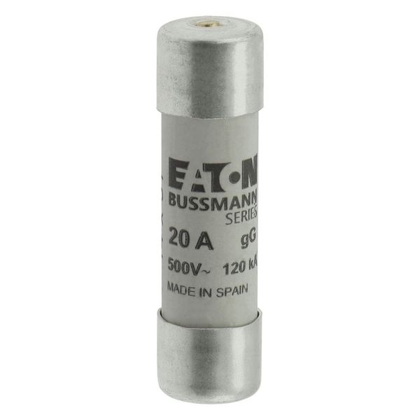 Fuse-link, LV, 20 A, AC 500 V, 14 x 51 mm, gL/gG, IEC, with striker image 17