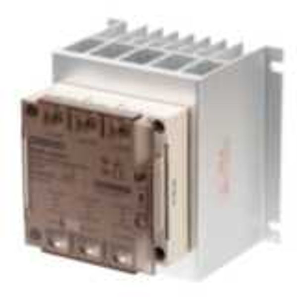 Solid-State relay, 3-pole, screw mounting, 25A, 528VAC max image 2