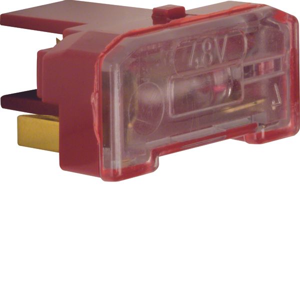 Glow lamp unit N-terminal, light control, red image 1