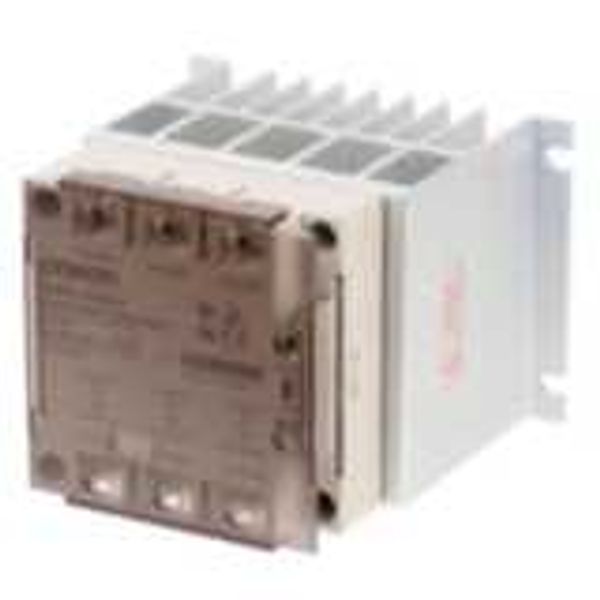 Solid-State relay, 3-pole, screw mounting, 15A, 528VAC max image 1