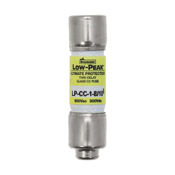Fuse-link, LV, 1.8 A, AC 600 V, 10 x 38 mm, CC, UL, time-delay, rejection-type image 3