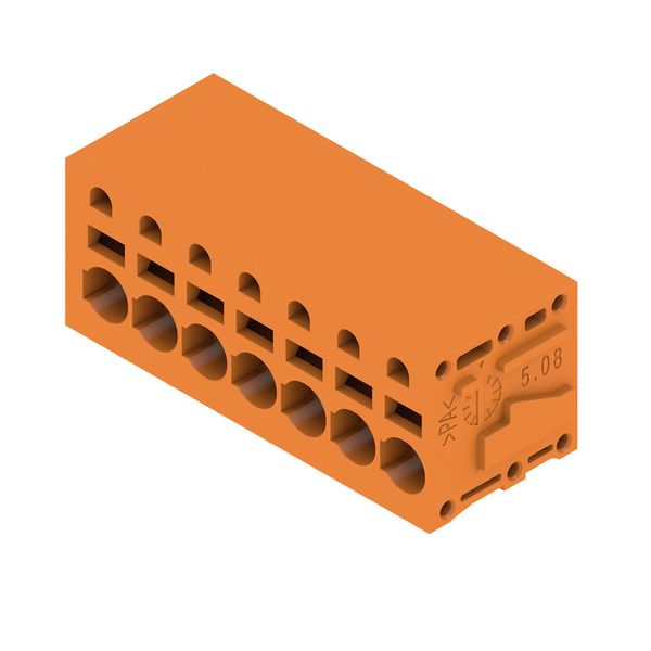 PCB terminal, 5.08 mm, Number of poles: 7, Conductor outlet direction: image 2