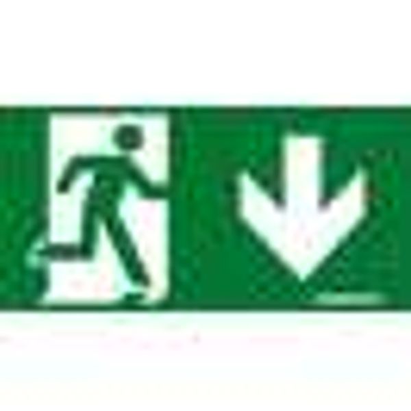 Adhesive pictogram, arrow down, viewing distance: 20m image 2