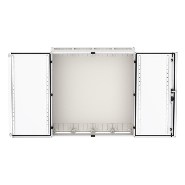 Wall-mounted enclosure EMC2 empty, IP55, protection class II, HxWxD=1100x1050x270mm, white (RAL 9016) image 15