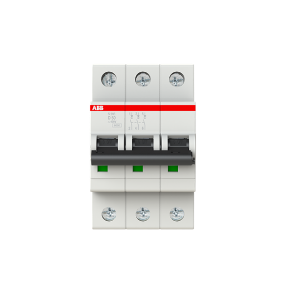 S203-D50 Miniature Circuit Breaker - 3P - D - 50 A image 6