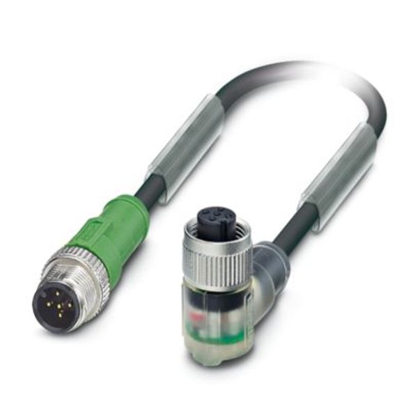 SAC-5P-M12MS/3,0-150/M12FR-3L - Sensor/actuator cable image 1