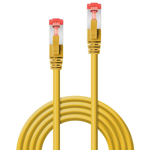 0.3m Cat.6 S/FTP Network Cable, Yellow RJ45, M/M, 250MHz, Copper, 27AWG image 2