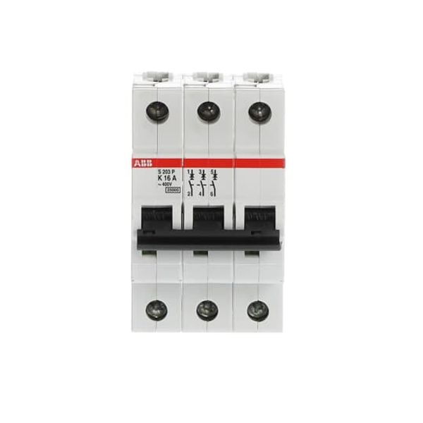 S203P-K16 Miniature Circuit Breaker - 3P - K - 16 A image 5