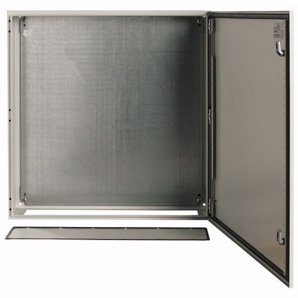 Wall enclosure with mounting plate, HxWxD=800x800x200mm image 1
