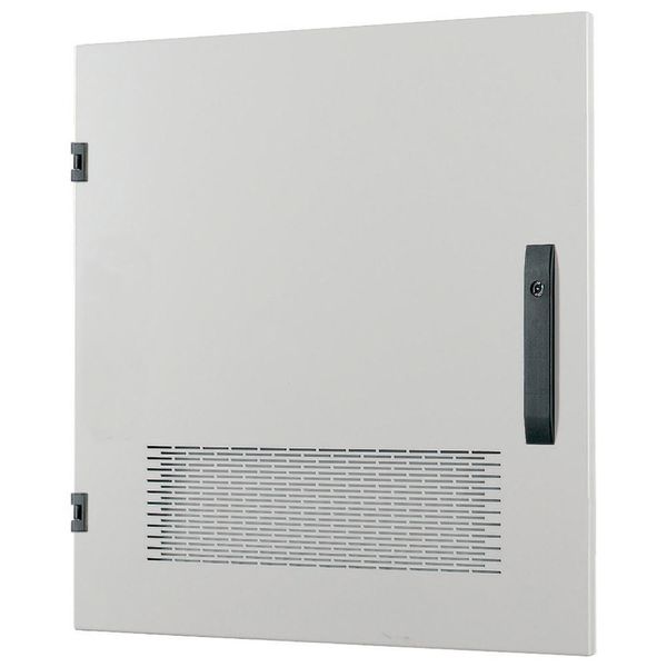 Door to switchgear area, ventilated, right, IP30, HxW=600x1100mm, grey image 5