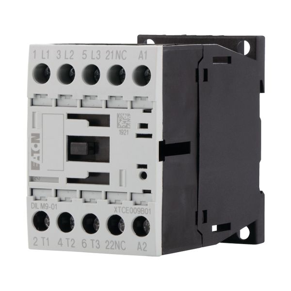 Contactor, 3 pole, 380 V 400 V 4 kW, 1 NC, 110 V 50/60 Hz, AC operation, Screw terminals image 12