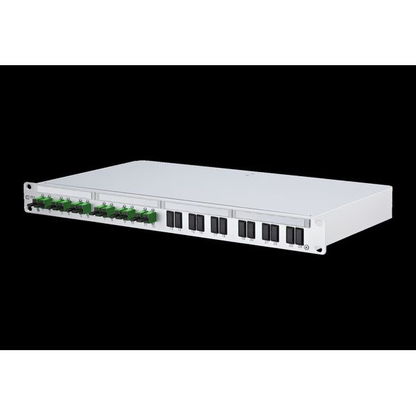 OpDAT PF patch panel splice 12xE2000-Simplex APC OS2 image 2