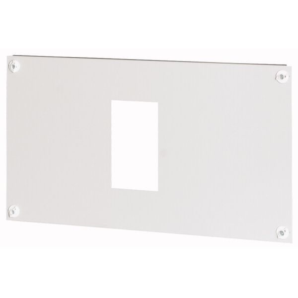 Front plate single mounting NZM4 for XVTL, horizontal HxW=400x800mm image 1