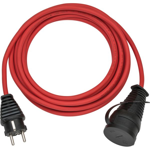 BREMAXX extension cable IP44 10m red AT-N05V3V3-F 3G1.5 image 1
