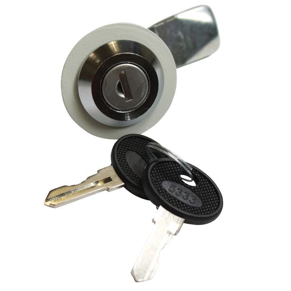 Cylinder lock keyed 5333 including 1 key image 3