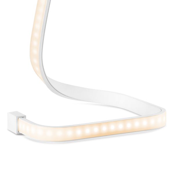 LED swirl table lamp ↕ 29,2 cm white image 5