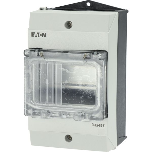 Insulated enclosure, HxWxD=160x100x80mm, +hinged cover image 17