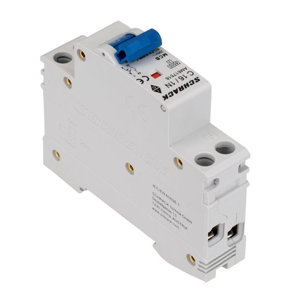 Miniature Circuit Breaker (MCB) AMPARO 6kA, C 16A, 1+N, 1MW image 7