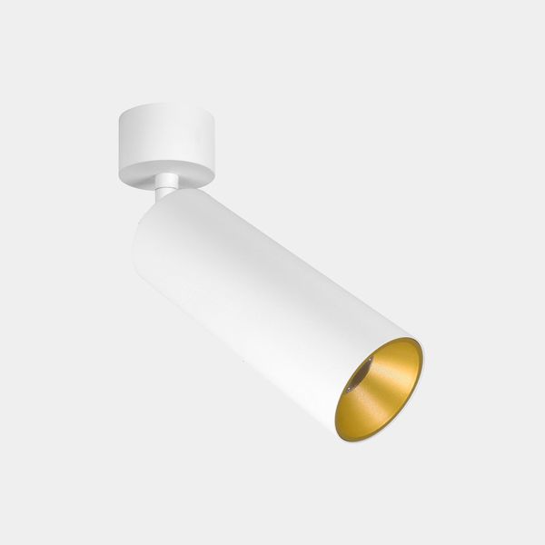 Spotlight Play Deco Surface 8.6 LED warm-white 2700K CRI 90 27.9º ON-OFF White/Gold 549lm image 1