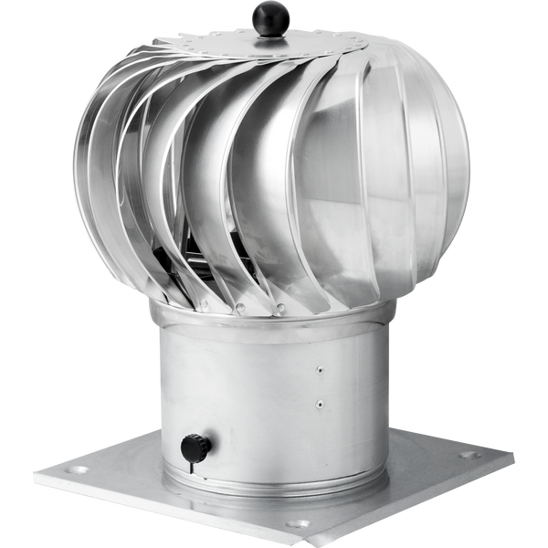 ROTATING CHIMNEY COWL aluminium  Ø 150 image 1