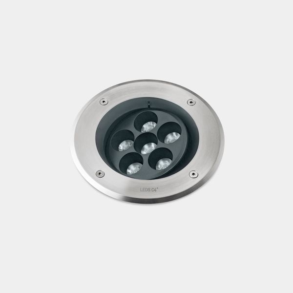 Recessed uplighting IP66-IP67 Gea Power LED Pro Ø185mm Efficiency LED 12.6W LED warm-white 2700K DALI-2 AISI 316 stainless steel 1411lm image 1