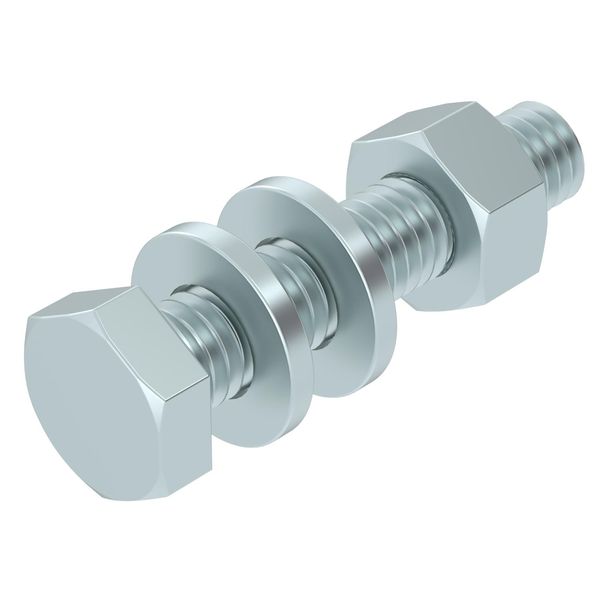 SKS 6x30 F Hexagonal screw with nut and washers M6x30 image 1