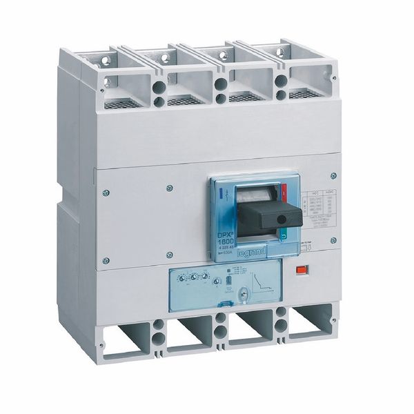 MCCB DPX³ 1600 - S1 electronic release - 4P - Icu 36 kA (400 V~) - In 630 A image 1