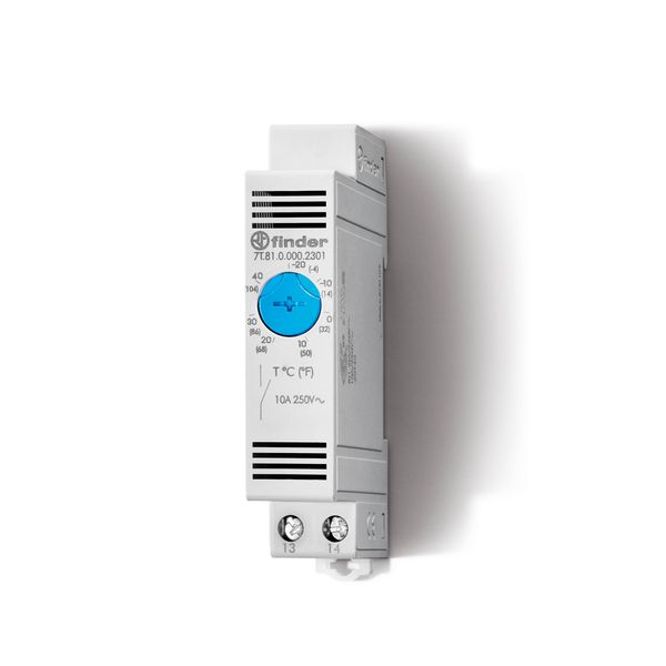 Thermostat 17,5mm.ventilation control 1NO/â€“20 ...+40Â°C (7T.81.0.000.2301) image 3