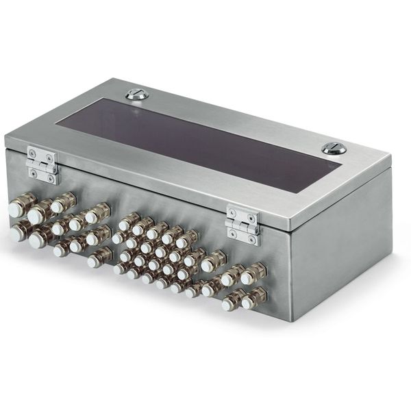 IP65 enclosure Stainless steel WxHxD (400x123x200 mm) image 2