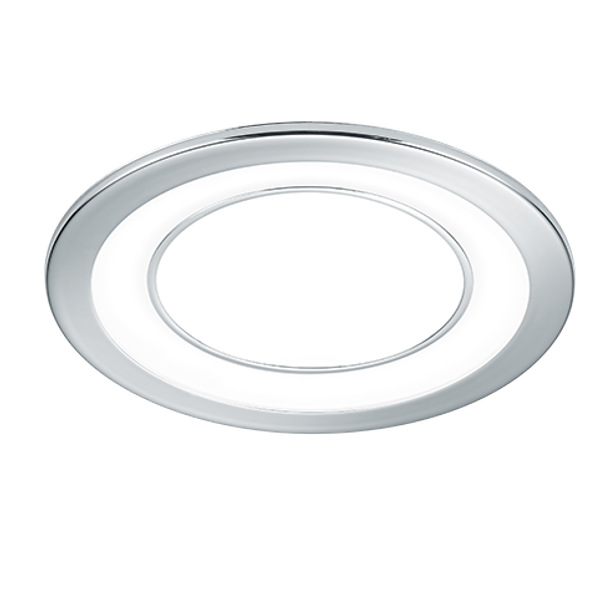 Core LED recessed spotlight 14,5 cm chrome image 1